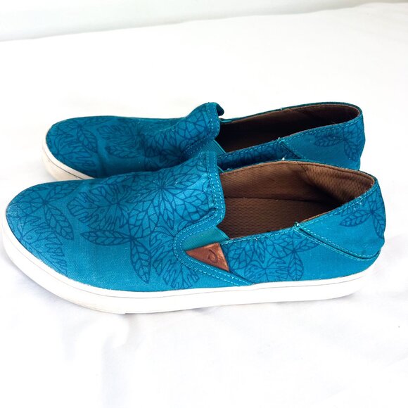 OluKai Pehuea Pow! Wow! Slip On Shoes 10 - Picture 6 of 13